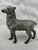 Vintage cast iron deer bank. Mottled gray finish, no marks. Deer measures 4 1/4" long by 1 1/2" wide and 4 3/4" in height....