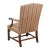 Southwood & Co. Late 20th Century Southwood Carved Mahogany Chinese Chippendale Open Arm Chair For Sale - Image 4 of 9