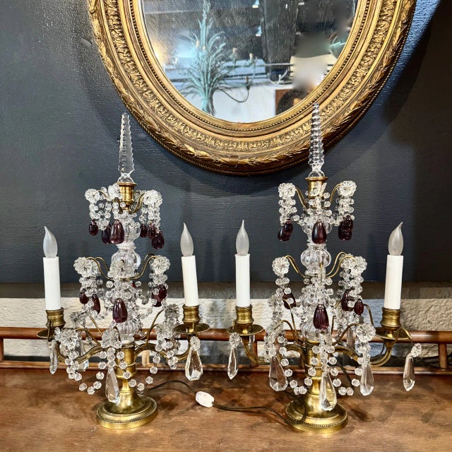 Pair French Bagues-Style Girandoles For Sale - Image 13 of 13