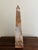 Late 20th Century Neoclassical Solid Marble Green and Brown Obelisk For Sale - Image 5 of 13