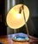 A stunning original bauhaus table lamp by the world-renowned lighting designer christian dell, model 6761 for kaiser...