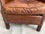 Vintage Distressed Brown Leather Club Chair For Sale - Image 10 of 17