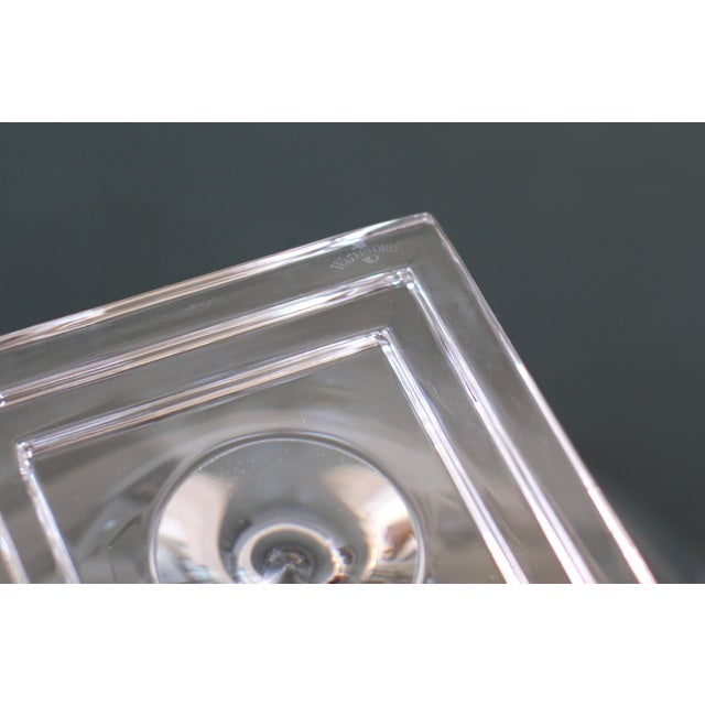 2000 - 2009 Waterford Metropolitan Crystal Platform Bowl For Sale - Image 5 of 10