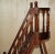 Late 19th Century Tall Antique Georgian Style Mahogany Library Steps With Gallery Rail - 5'7" For Sale - Image 5 of 18