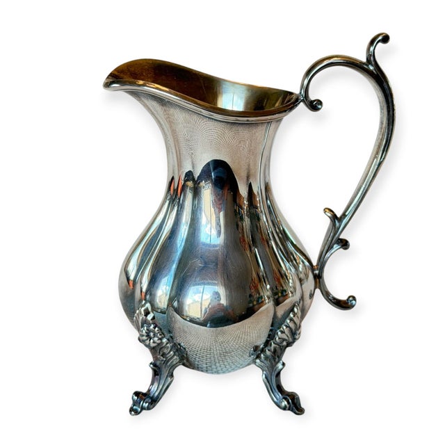 Early 20th Century Reed & Barton Winthrop Tea Set Silver Plate 3 Pieces For Sale - Image 10 of 13