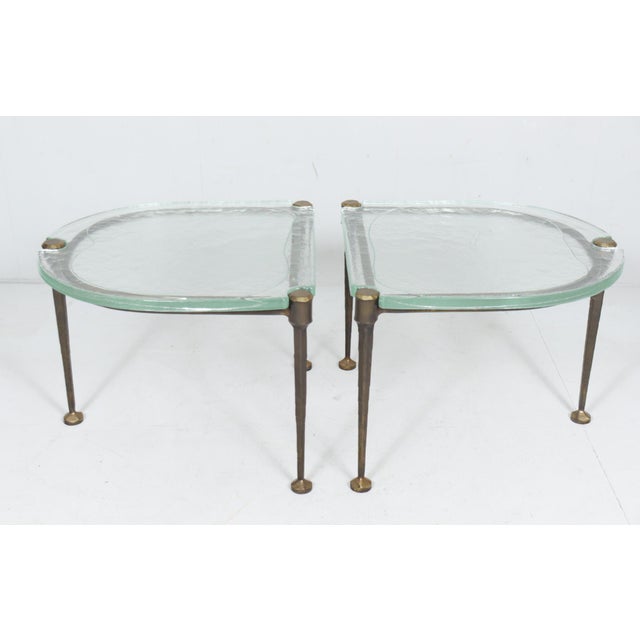 Vintage German Brutalist Coffee Tables by Lothar Klute, 1980s, Set of 2 For Sale - Image 9 of 15