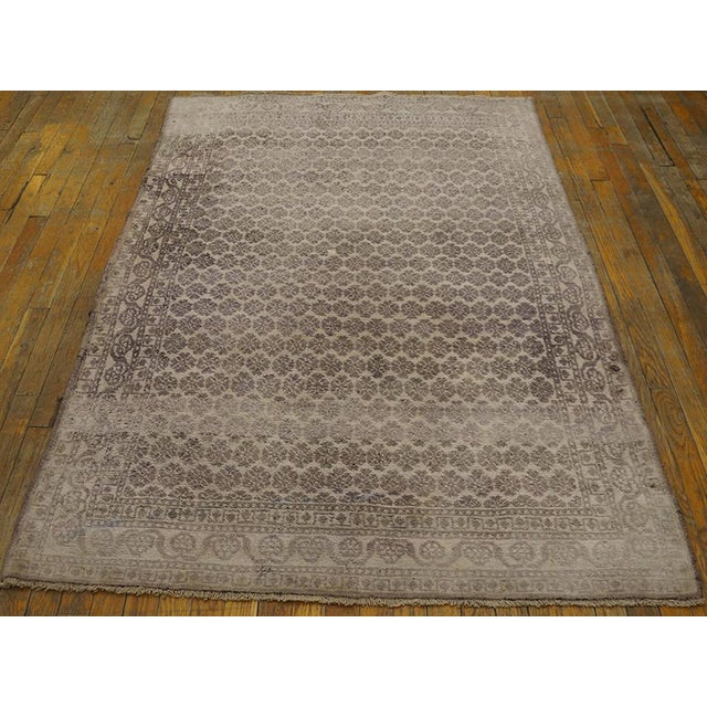 Antique Indian Agra rug. Size: 4'0" x 6'2". Antique Agra Indian 1900s Rug, Country of Origin: India, Circa Date: 1900s....