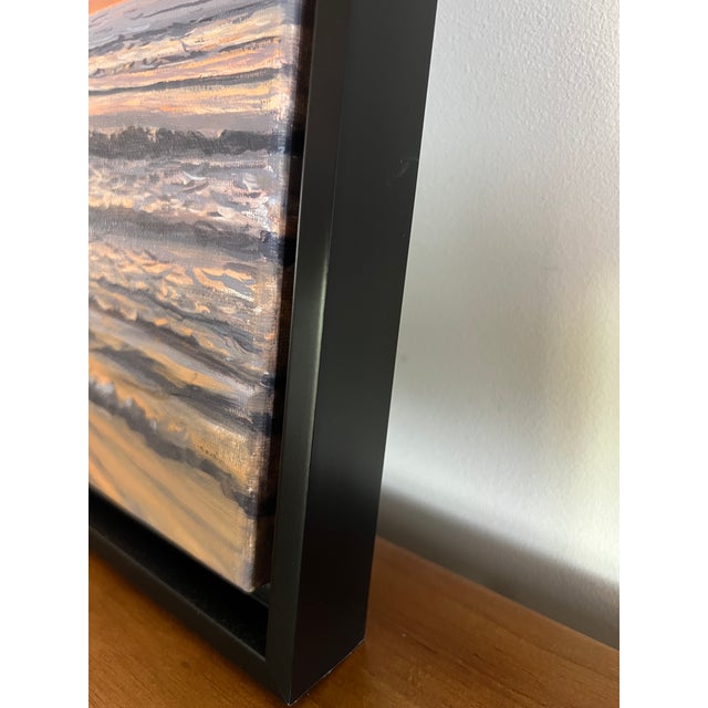 Golden Pacific Sunset Original Painting by Steve Schaaf For Sale In San Francisco - Image 6 of 8