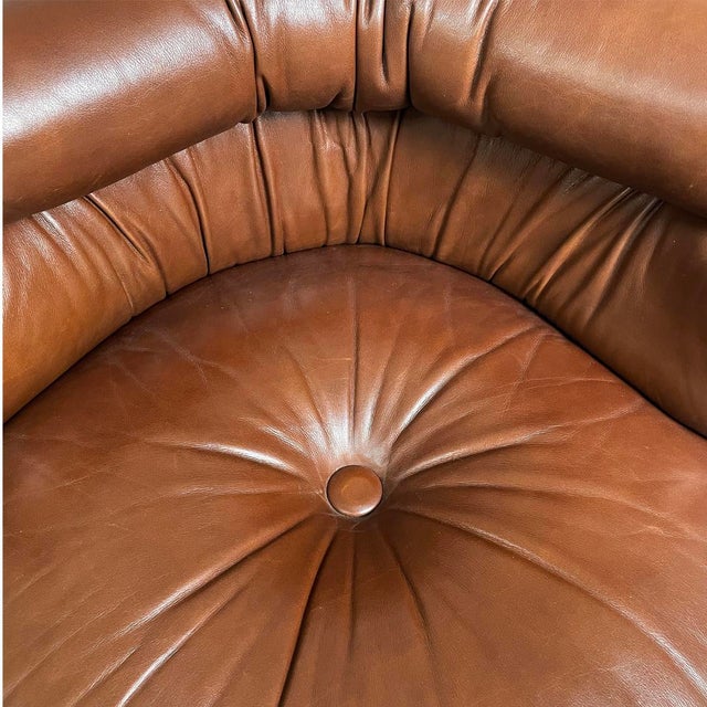 Mid-Century Modern Italian Armchair by Luigi Massoni for Poltrona Frau, 1960s For Sale - Image 14 of 18