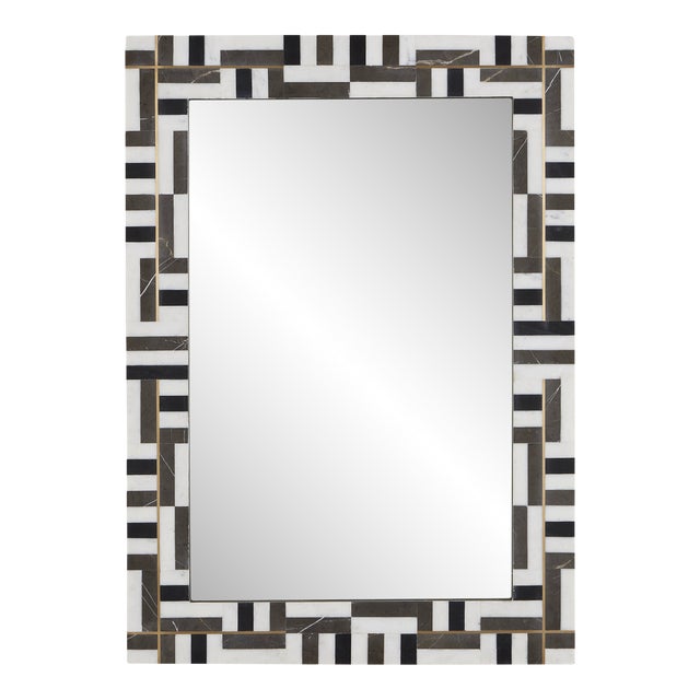 Currey & Company Gentry Rectangular Mirror For Sale