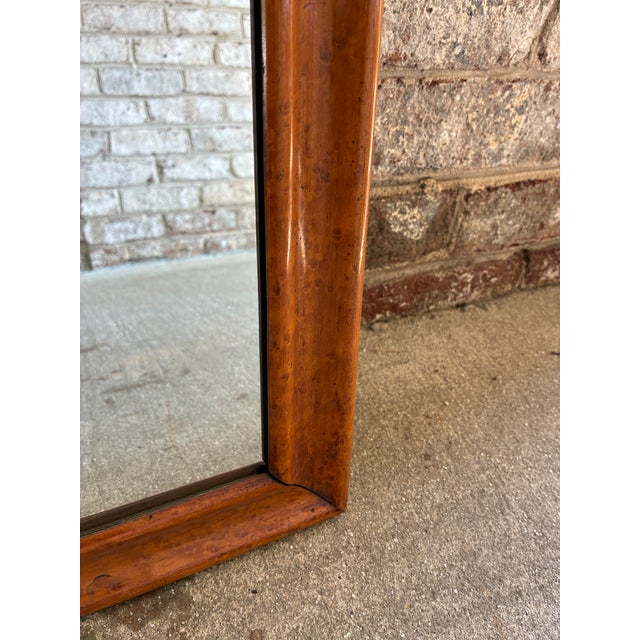 Vintage Wooden Mirror For Sale - Image 10 of 14