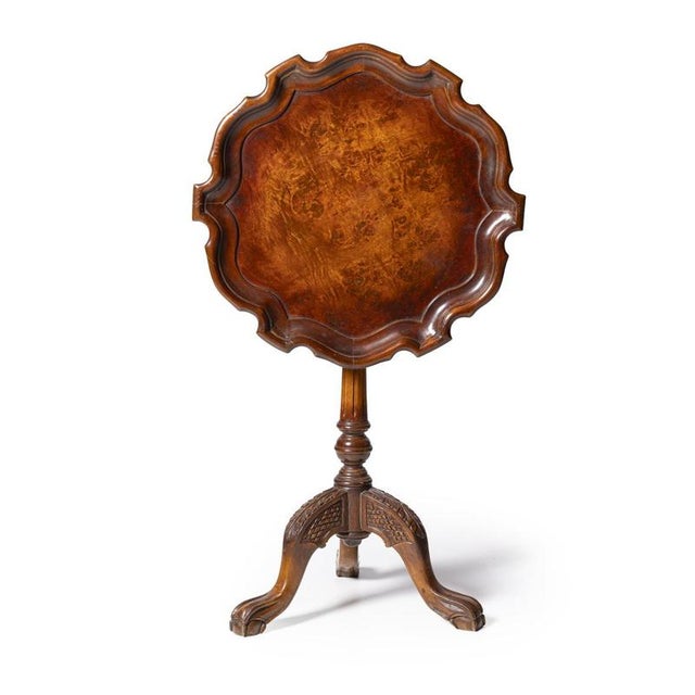 Folding Table in Mahogany, 19th Century For Sale - Image 6 of 6