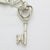 1970s Vintage Italian Silver Decorative Keys to Happiness, Italy, 1970s For Sale - Image 5 of 14
