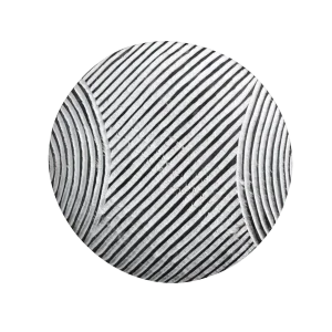 Vintage Black & White African Zulu Shield Wall Object
