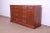 A gorgeous Georgian style sideboard, credenza, or bar cabinet By Henkel Harris USA, 1971 Solid mahogany, with original...