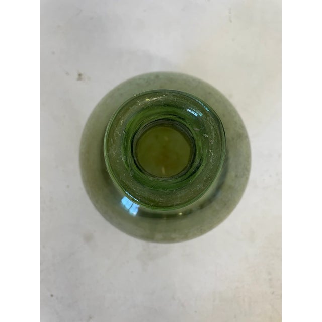 Late 19th Century 19th Century Glass Blown Wine Bottle For Sale - Image 5 of 5