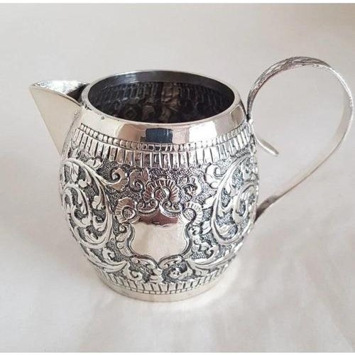 19th Century Antique 19th Century Persian Silver Cream Jug For Sale - Image 5 of 18