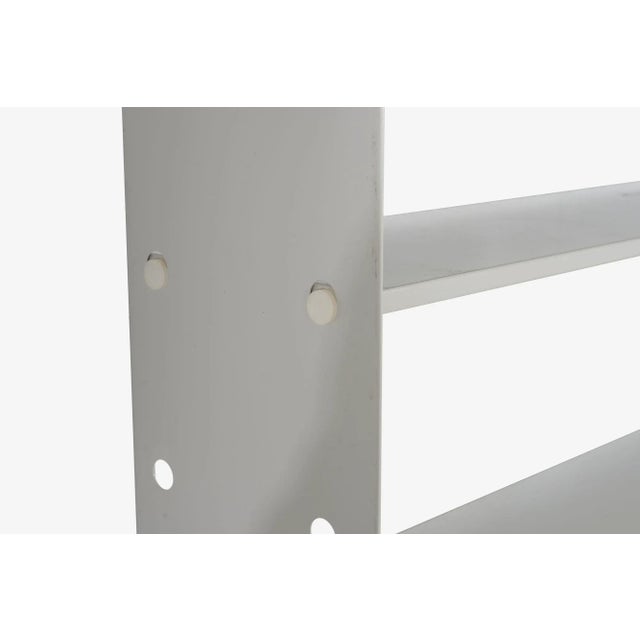 Dove Gray 1970s Attributed to Enzo Mari Dima Modular Wall Shelving System For Sale - Image 8 of 10