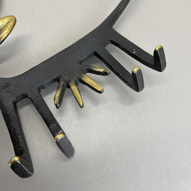 Brass Cow Hook attributed to Walter Bosse for Herta Baller, Austria, 1950s For Sale - Image 15 of 18