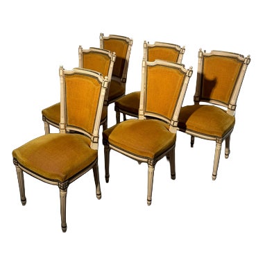 Louis XVI Style Dining Chairs by JP Ehalt, Set of 6 For Sale