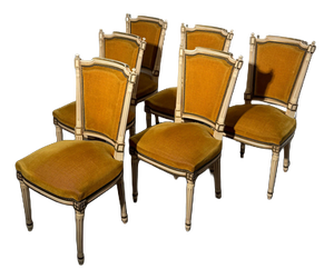 Louis XVI Style Dining Chairs by JP Ehalt, Set of 6