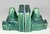 Early 20th Century Art Pottery Owl Bookends, Flambe Glaze, German Arts & Crafts For Sale - Image 4 of 10