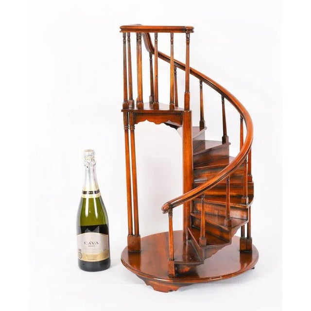Vintage Architectural Spiral Staircase Model by Theodore Alexander, 20th Century For Sale - Image 14 of 15