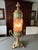 General Manufacturing model 866 unique artistic table lamp which measures 26” tall and 10” wide.