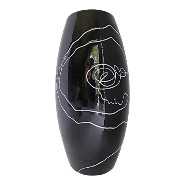 Modern Finnish Design Pro Arte Series Ceramic Vase-Pauli Vuorisalo Arabia, Finland For Sale