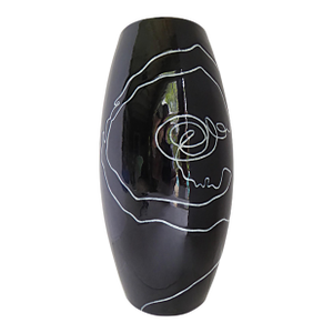 Modern Finnish Design Pro Arte Series Ceramic Vase-Pauli Vuorisalo Arabia, Finland