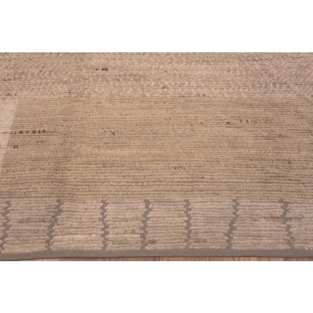 Lovely Soft Colors Modern Abstract Design Rug, Country of Origin: Central Asia, Circa date: Modern Rugs