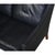 Model 2209 3-Seater Sofa in Black Leather by Børge Mogensen, 1980s For Sale - Image 9 of 18