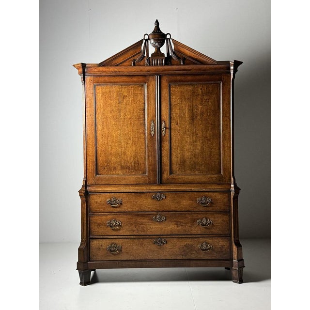 Antique Dutch Cabinet, 1800s For Sale - Image 16 of 18
