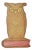 Bauhaus Owl Bookend by Marianne Brandt for Ruppel Werke, 1930 For Sale