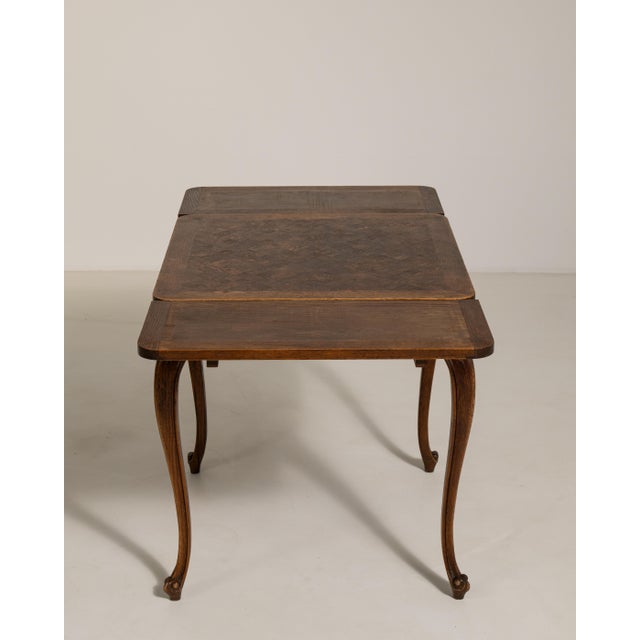Mid 20th Century Mid 20th Century Louis XV Expanding Side Table For Sale - Image 5 of 14