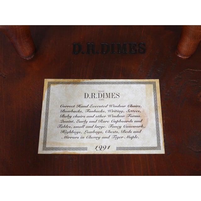 Set of 4 Dr Dimes Bow Back Windsor Dining Chairs For Sale - Image 18 of 18