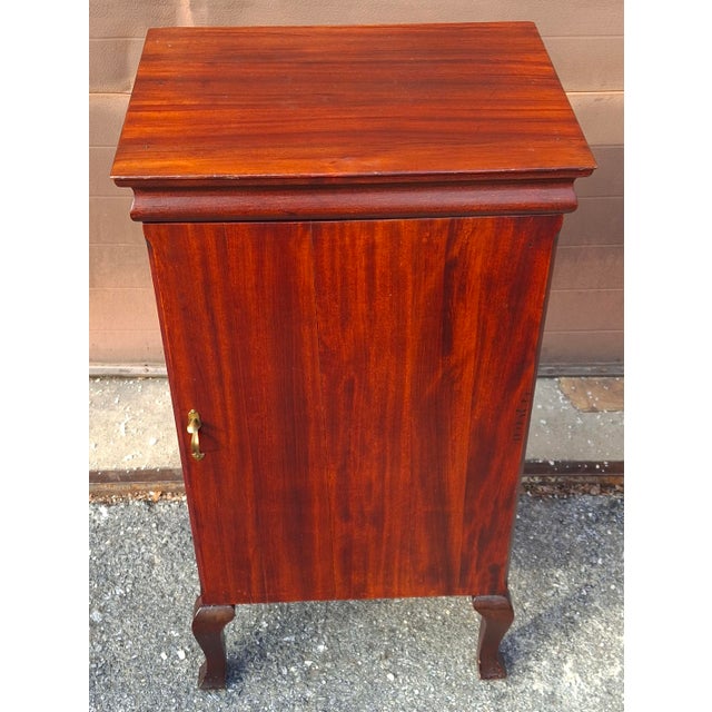 Victorian Victorian Refurbished Mahogany Sheet Music Cabinet, Ca 1900s For Sale - Image 3 of 16