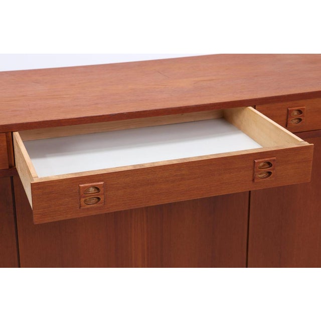 Vintage Teak Highboard, 1960s For Sale - Image 9 of 18