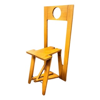 Folding Chair attributed to Roger Tallon, 1970s For Sale