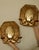 Mid-Century Swedish Octagonal Brass Double Arm Sconces, Set of 2 For Sale - Image 4 of 18