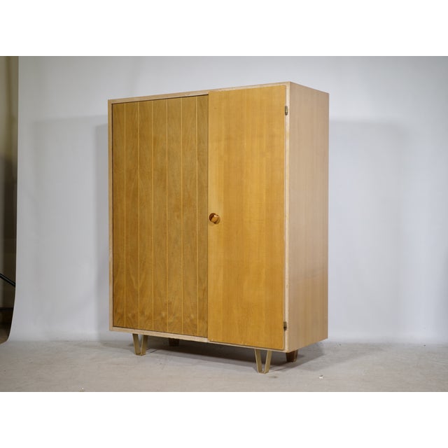 1960s Mid-Century Wooden Highboard Cabinet, 1960s For Sale - Image 5 of 14