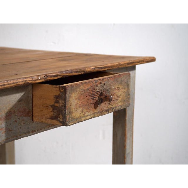 Gray Side Table, 1920s For Sale - Image 6 of 13