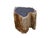 Petrified Wood Side Table Trunk by Xyleia Petrified Wood For Sale - Image 6 of 6