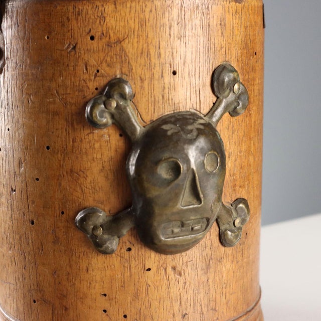 Vintage Almoner in Walnut For Sale - Image 4 of 10