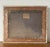 Paint 19th C. Parisian Landscape Oil Painting, Gesso Frame For Sale - Image 7 of 9