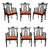 George III Mahogany 'Chinese' Open Armchairs After Thomas Chippendale Circa 1960 For Sale