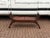 Large Brown Leather Window Bench 130 x 35.5 cms, 59 cms in height Really good shape, patina on the leather. Has wear as...