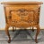 Vintage French Louis XVI Style Oak Nightstand For Sale - Image 3 of 9