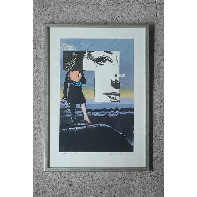 Hardy Strid, Composition, 1950s, Color Lithograph, Framed For Sale - Image 6 of 6