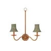 Currey & Company Currey & Company Bell Light Teal Chandelier Shade For Sale - Image 4 of 8